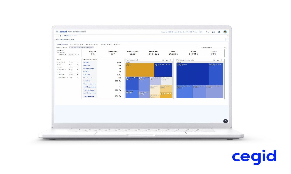Cegid XRP Enterprise, ERP avec IA, pour la moyenne entreprise