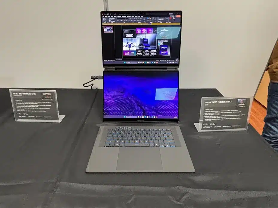 « L'innovation permanente dans l'ADN de la société », a déclaré Siquem González, responsable produit SYS d'Asus Espagne 2