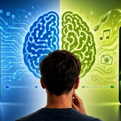 Votre préférence en matière de smartphone est-elle une question de cerveau gauche ou droit ?