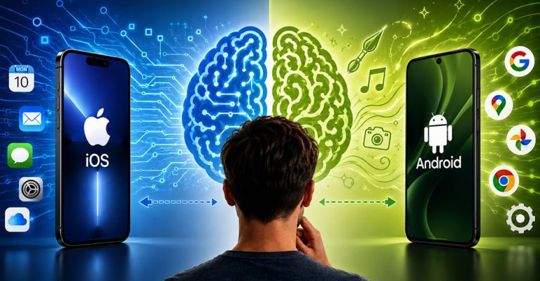 Votre préférence en matière de smartphone est-elle une question de cerveau gauche ou droit ?